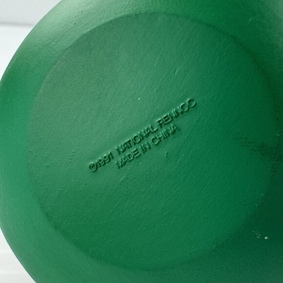 National Rennoc Elf Ornament Christmas Gnome Building Sleigh Vintage 1991 - Picture 7 of 12